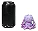 Ebros Furry Bones Octopee The Purple Octopus Skeleton Figurine 2.5