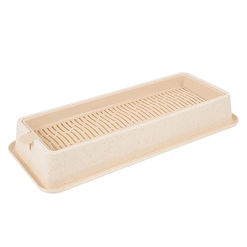 DINHEAROM 猫草育成ボックス ソイルレス水耕栽培器 家用通気性のキャットグ