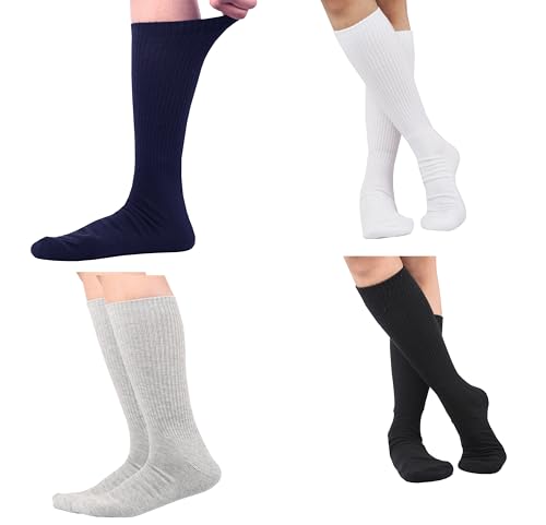 Image of Women Cotton Crew Socks Soft Comfortable Thin And Breathable on Top Durable Double Layer Cushioned Reinforced Sole.