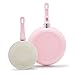 GreenLife CC002381-001 Soft Grip frypan, 2 pack, Pink