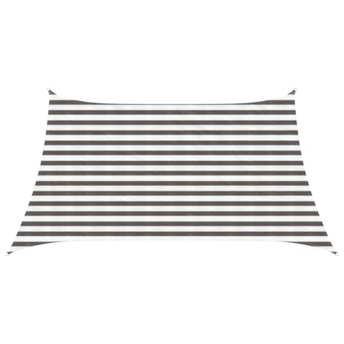 Voile d'ombrage résistant au vent 4x2 m avec fixations inox anti-rouille - 2