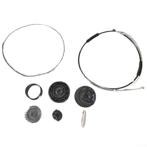 Aprilsunnyzone Kit de cable de puerta corredera lateral izquierdo para Mercedes para vehículos Vito W447 W448 OEM 4477603400 pieza de reparación compatible