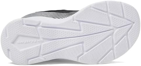 Skechers Kids Boy's Microspec Ii-zovrix Sneaker, Black/Silver, 12 Little Kid | Image 2