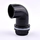 ID noir 20 ~ 50mm PVC tuyau droit Aquarium Fish Tank Joint maison bricolage tuyau d'alimentation en eau raccords de drainage coude de drainage Cs-diamètre intérieur 32mm, style 2