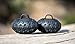 Egg Weights Cardio 2.0 lbs. (2 Eggs, 1.0 lb Each) Set Ultra-Dense Metal Alloy Hand Weights with Anti-Slip Finger Loop for Yoga, Fitness Training for Men and Women - + Free E-Book Workout Guide