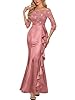 MISSMAY Women's Sexy Off Shoulder Floral Lace Form... #1
