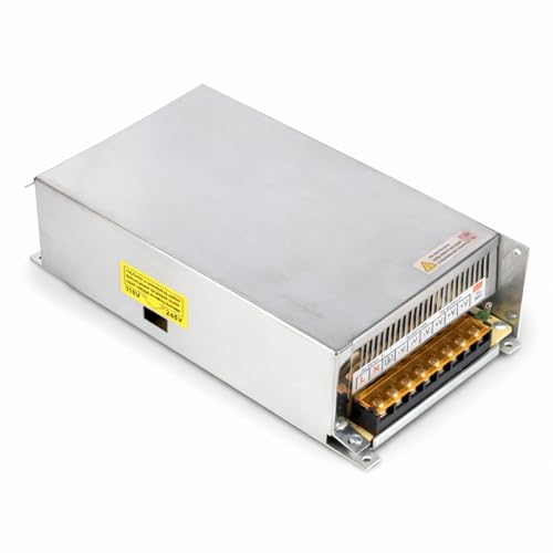 Transformador de 110/220V AC a 24V de 25A para iluminación neon estable 2