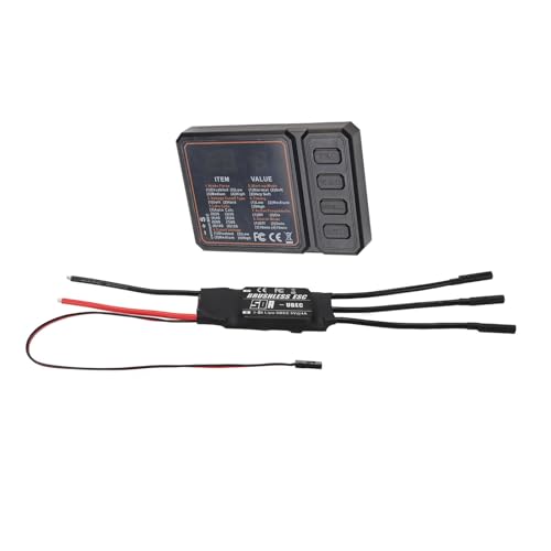 Control Estable con el Controlador de Velocidad 50A Brushless RC 4