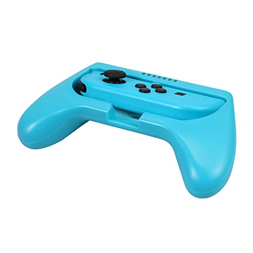 CAMWAY Grip Joy-Con Funda de Mandos de la Switch, Funda para Joycons Nintendo Switch Mandos Grip, Accesorios de Nintendo Switch Raqueta de Tenis,Racing, Wheel Volante para Juegos
