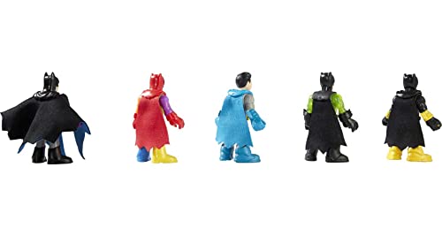Imaginext Dc Super Friends Batman Toys 80Th Anniversary Collection Set With 5 Batman Figures For Adults And Fans #TOP4