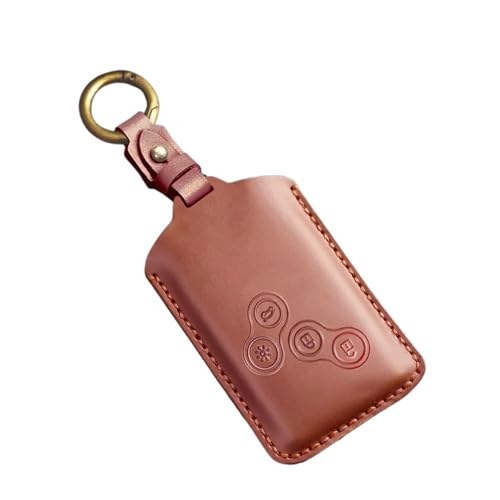 Funda de llave para Renault Koleos Zoe Fluence con llavero protector de mando coche