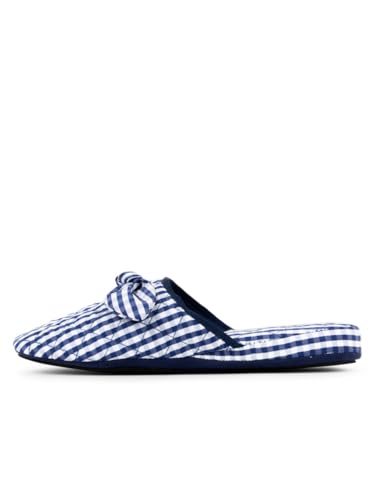 Patricia Green Zoe Gingham Check Slipper4