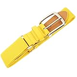 LAPYAPPE Baseballgürtel Herren Verstellbar Elastisch Stretch Sportgürtel Softballgürtel für Training und Outdoor Zufällige Farbe Zufällige Farbe