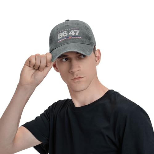 Gorra ajustable gris estilo Trucker miniatura 6