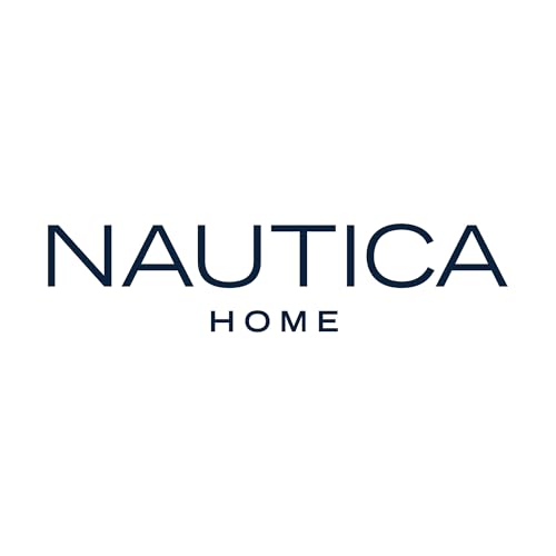 Nautica - Lenzuola per letto matrimoniale XL, set di biancheria da letto in percalle di cotone, decorazione per la casa costiera (Beaux Stripe Navy, Twin XL) - Vista 8