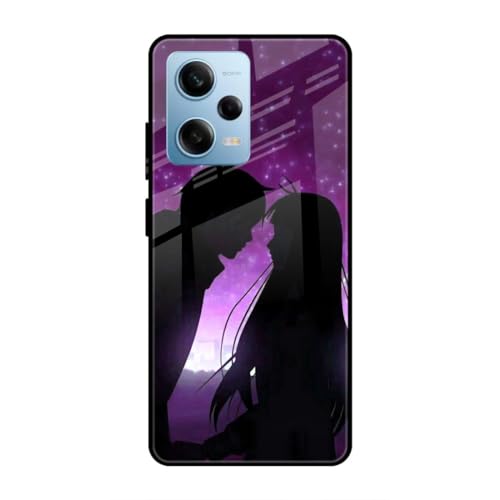Image of SmashItUp Couple | Love | for her Designer Printed TPU Metal Case Mobile Back Cover for Redmi Note 12 Pro 5G
