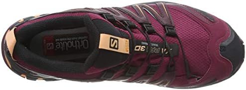 Salomon Women's Trail Running Sneaker, Burgundy Rhododendron Winetasting Cantaloupe, 7.5 | Image 4