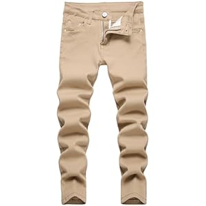Boy’s Skinny Fit Stretch Fashion Jeans Pants