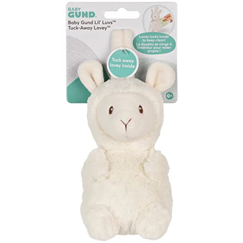 Gund 6064124 Baby Lil’ Luvs Tuck-Away Lovey, Liam Llama, Ultra Soft Animal Plush Toy cover