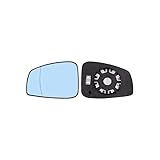 chauffant/ asphérique Verre de rétroviseur gauche bleu asphérique chauffant compatible avec Renault Laguna 3 2007-2015