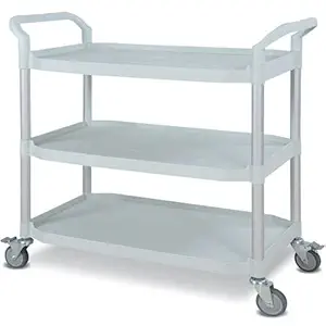Serving Trolley, 3 Levels, Catering, Distance Between Shelves