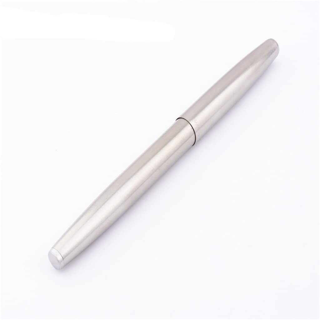 Argento Cancelleria Ufficio Scuola Forniture Finanziarie Punta 0.38mm Estremamente Pennino Stilografica