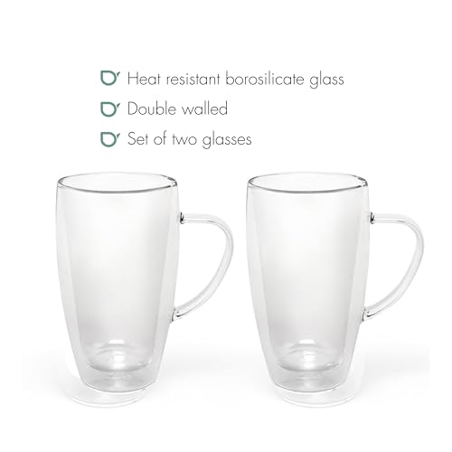 Verres à café double paroi Bredemeijer 295 ml s/2 de table - 4
