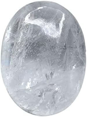 Large Rainbow Moonstone Crystal Palm Stone Natural Healing Stone for Chakra Balancing Spritual Good Luck