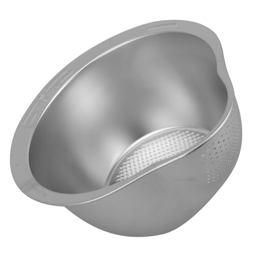 Mipcase in Acciaio Per Lavaggio Del Riso Colino Per Pulizia Degli Alimenti Per Lavaggio Della Frutta e Lavaverdure