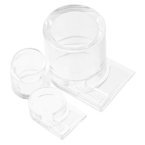 ibasenice 2 Piezas Alimentador de Agua Transparente para Hormigas Diseño Separado para Observación Fácil Limpieza Material y Seguro para Nidos y Cuidado de Mascotas