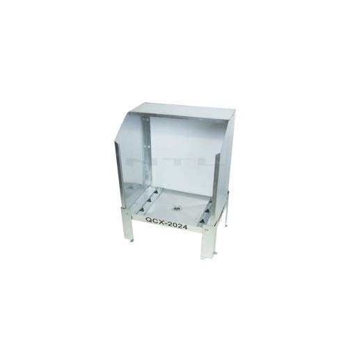 NeverTheLess Quick Clean QCX-2024 Econo Tabletop Washout Booth - No Acrylic Back