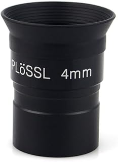 SKYOPTIKST Telescope Eyepiece 1.25 inch Plossl Eyepiece 4mm 10mm 15mm 20mm 25mm 30mm 40mm Eyepiece HD FMC Fully Multi-Layer Coated Lens(4mm)