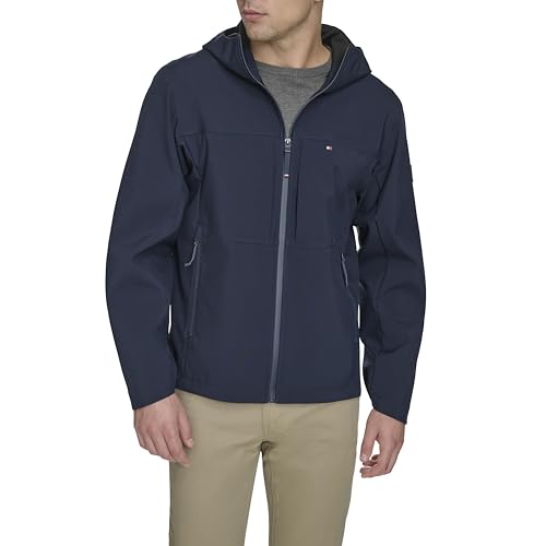 Tommy Hilfiger Men's Softshell Rain Hoody