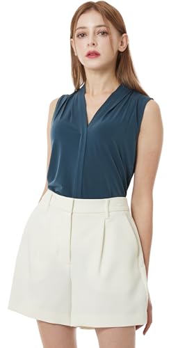 May You Be Women's V-Neck Non-Sleeve Blouse2