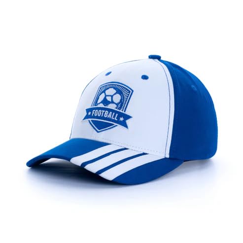 Image of Football Sports Unisex Baseball Cap White, Blue