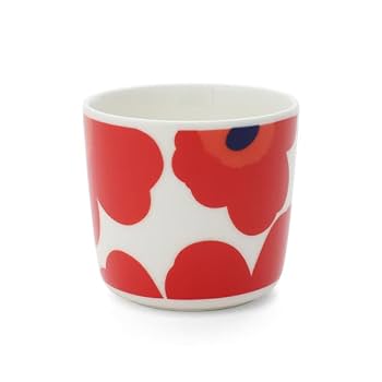 【新品】マリメッコ　Lettoレット 2個とウニッコ　オレンジ2個　ラテマグ marimekko / マリメッコ / ラテマグ2個セット（レッド、ブラック