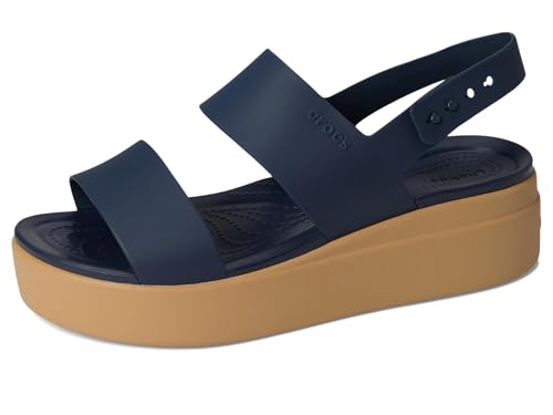 Image of Crocs Women's Brooklyn Low Wedge Sandals