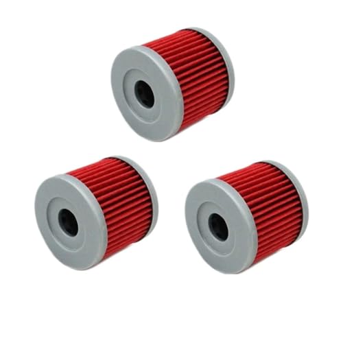 Filtro de aceite Suzuki GZ125 y Hyosung GT250 pack de 3 unidades para mantenimiento