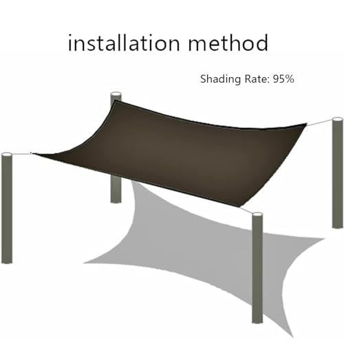 Tissu d'ombrage de qualité supérieure pour cour extérieure et balcon - 7