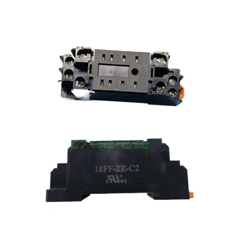 Relé HF18FZ-24-2Z232 con base de relay de 1 pieza para automatización eléctrica industrial