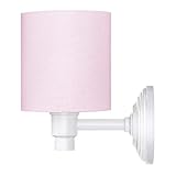 Una original lámpara de pared Lilac para niños con pantalla simple es una idea de iluminación adicional en la habitación de los niños. Añade vida y encanto a tu habitación. Combina perfectamente con otros productos de la misma colección