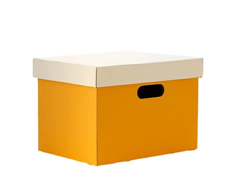 Amazon｜仕切りが動く自由収納BOX（2個セット）（マスタード） 教科書