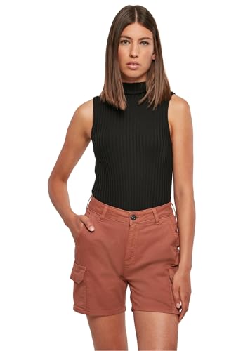 Body femme anti-plis en maille extensible sans manche