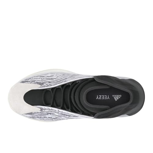 Image of adidas Yeezy Quantum Lace-Up Sneakers- Knitted Elastic Collar, Mesh Upper with RPU Cage, Boost Cushioning - Yeezy Shoes