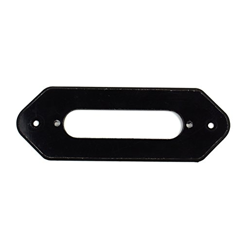 P90 Dog-ear to Regular Single-coil Pickup Adapter Ring ,1-Ply Black