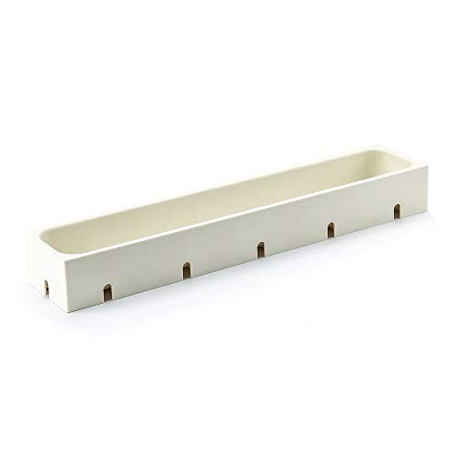 Tescoma 899434 FlexiSpace Porta Utensili da Cassetto, Plastica, Bianco, 37 x 7,5 x 4,5 cm