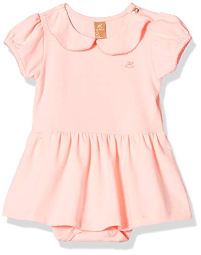 Body Vestido Manga Princesa Menina, Up Baby, Bebê Menina, ROSA FLUOR, M