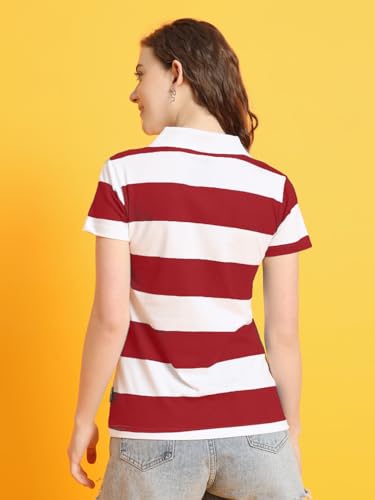 Image of THE DRY STATE Women Cotton Half Sleeve Round Neck Tshirt
