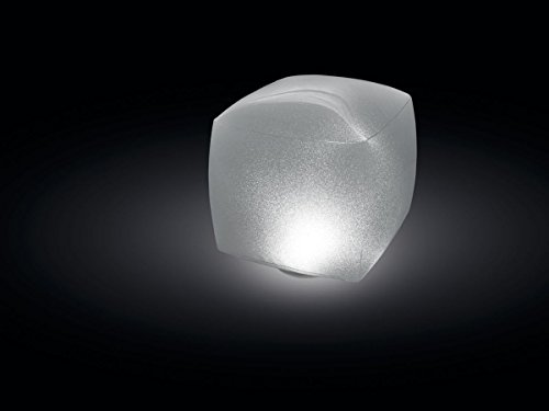 Preisvergleich Produktbild Intex schwimmender LED Licht Würfel Lampe für Pool Schwimmbad Teich