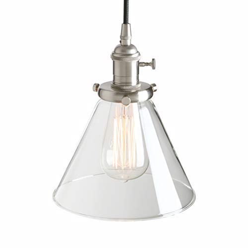 Lampe de plafond design rétro avec suspension ajustable pour éclairage intérieur